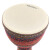 美徳威アフリカン太鼓の8寸10寸の布芸の金の鼓包はABS軽丽江の手鼓の子供を连れて初めめて学んです。音のABS軽い体の10寸を加减します。