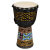 美徳威アフリカドMF D-S 10インチー彫刻実木アフリカドラム初学入門羊皮手鼓