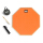 12寸オレンジ色のダミードラム+スティック+ダミードラム袋+スティックバッグ