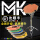 桔色 MK哑鼓垫+支架+鼓棒